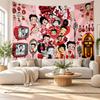 Betty Boop Wall Tapestry Home Decor Hanging Cloth Art Background Tapestry for Bedroom