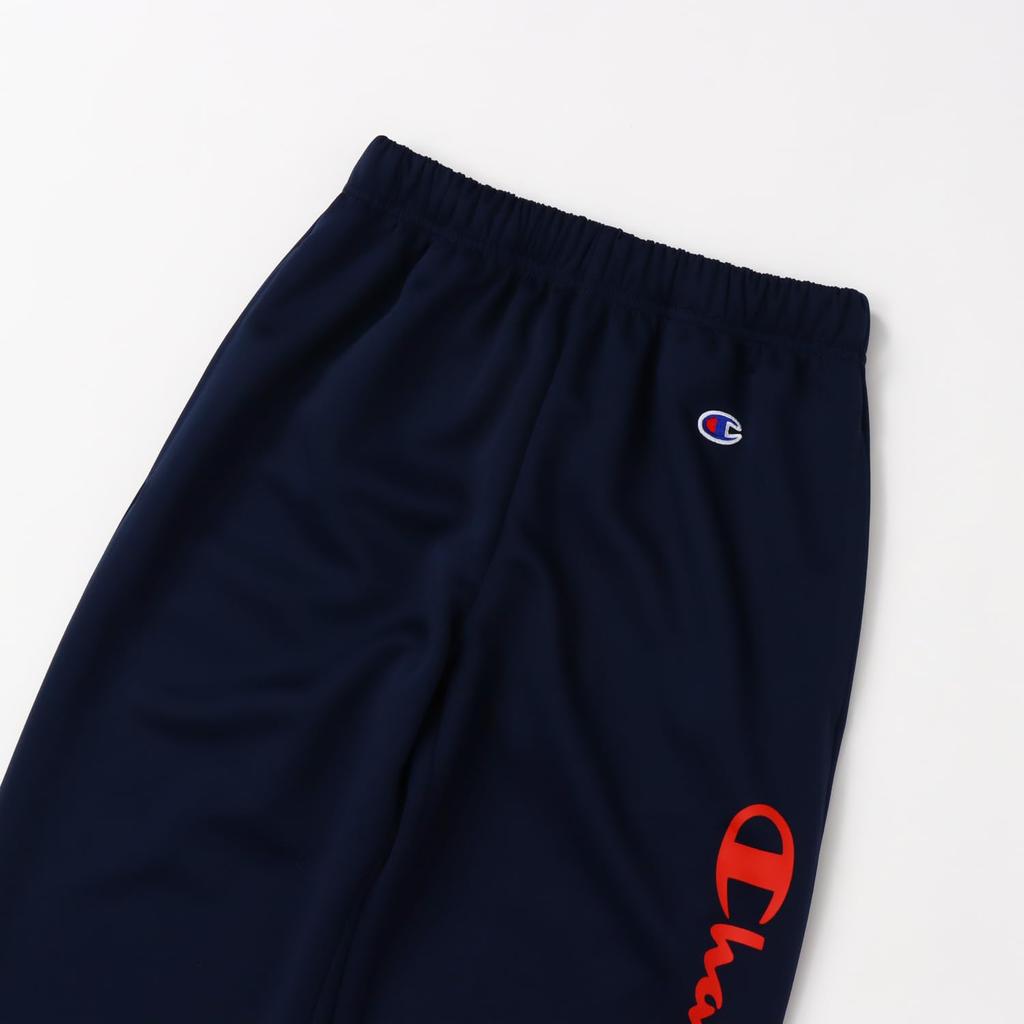 Champion Long Sleeve Tracksuit Set Script Basic Sports Size 110 Kids' (2-Pack), Quick-Drying, Logo, CK-ZSW01, Navy,