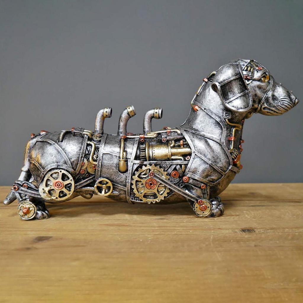 Parní stroje Punk Příslušenství pro zvířata Resin Crafts Domácí studijní dekorace