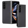 Luxuriöses Flip-Case, ultradünn, langlebig, harte PC-Schale, PU-Leder, für Samsung Galaxy Z Fold 6 5 4 3 2 Fold 6 Fold 5 Fold 4 Fold 3 Fold 2 5G