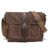 New Vintage Canvas Shoulder Bag Casual Men's and Women's Crossbody Bag Handheld Camera Bag Postman Bag for Out-of-home Travel