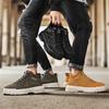 New Fashion Autumn And Winter Men's Low Top Martin Boots Students Male Boys Trending Soft Sole Work Shoes Labor Protection Martin Sneakers