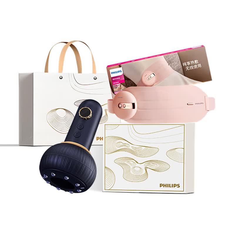 

Philips Portable Waist & Abdomen Massager Gift Set CN plug (adapter included)