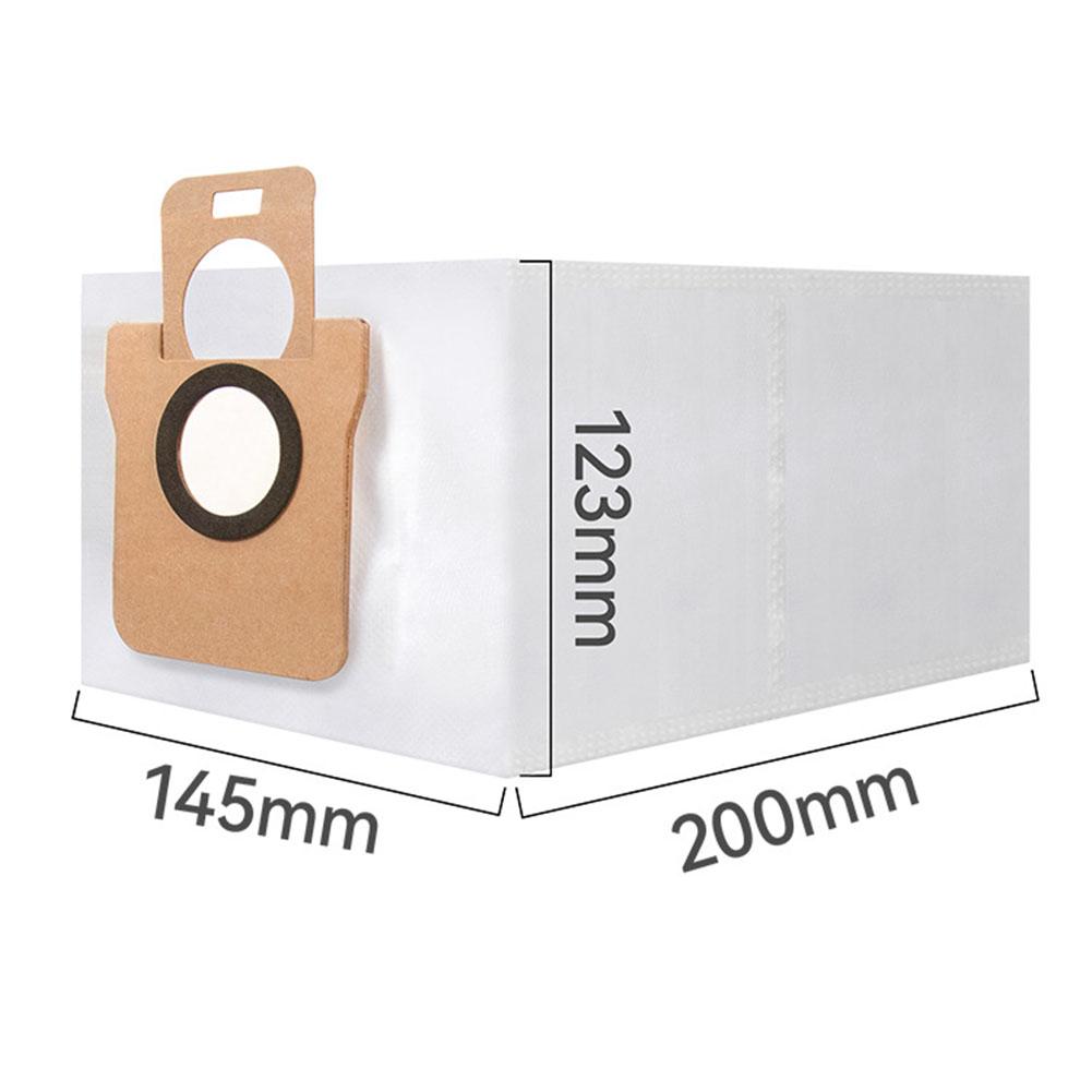 6Sets Vacuum Cleaner Parts 6 Mop Pad 6 Dust Bag Replacement For Xiaomi For Dreame For L10 Ultra For L20 Ultra For L30 Ultra