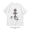 Om Namah Shivay Mahadev Shirt Frau Mann Sommer Lässig Mode Grafik T-Shirts Rundhals Erwachsenen Oberteile T-Shirt Paar Geschenk