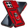 Military Armor Slide Camera Case For Xiaomi 15T Pro 14T 13T 12T 11T 13 12 11 Lite 5G 17 Pro Max Magnetic Ring Holder Phone Cover