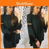 Elegant Solid Color Lace Stitching Dress For Women Perfect For Casual Outings