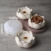 Flower Shape Resin Jar Silicone Molds Flower Shape Candle Holder Silicone Molds Epoxy Resin Silicone Molds for Art Craft