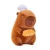 28-50cm Capybara Plush Cook Bread Anime Fluffty Toy Cute Doll Stuffed Animals Soft Doll Plush Christmas Thanksgiving Gift