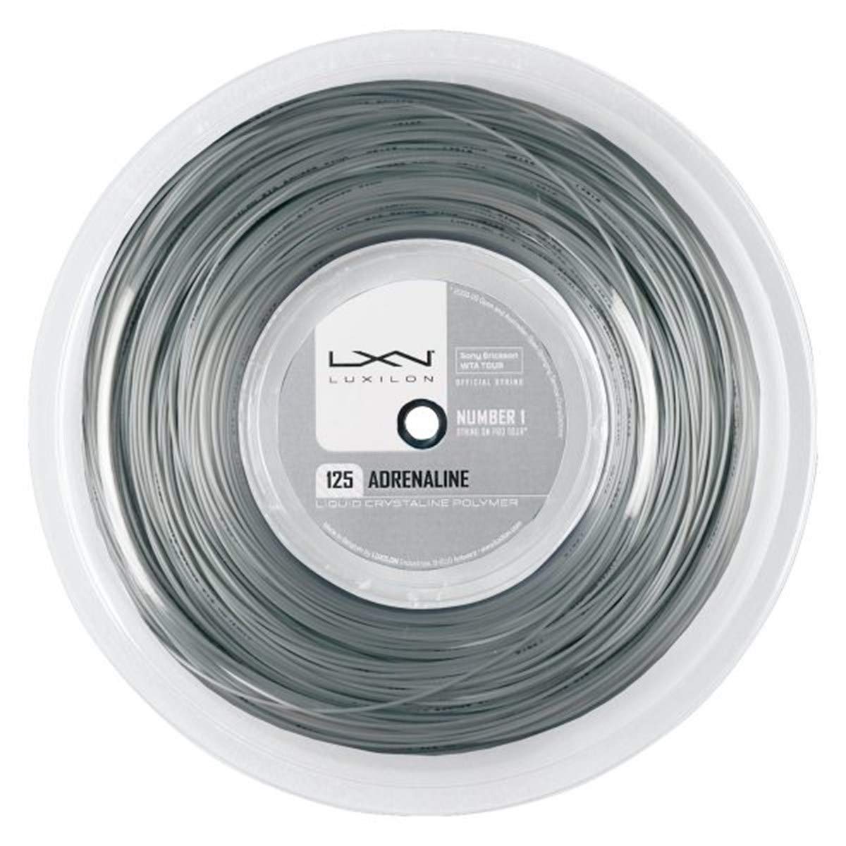 

LUXILON ADRENALINE 125 Теннис 200м WRZ990080 Струна, Катушка, серый