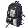 Schoolbag College student schoolbag 1011 new backpack Korean version fashionable sweet backpack trendy bag one piece
