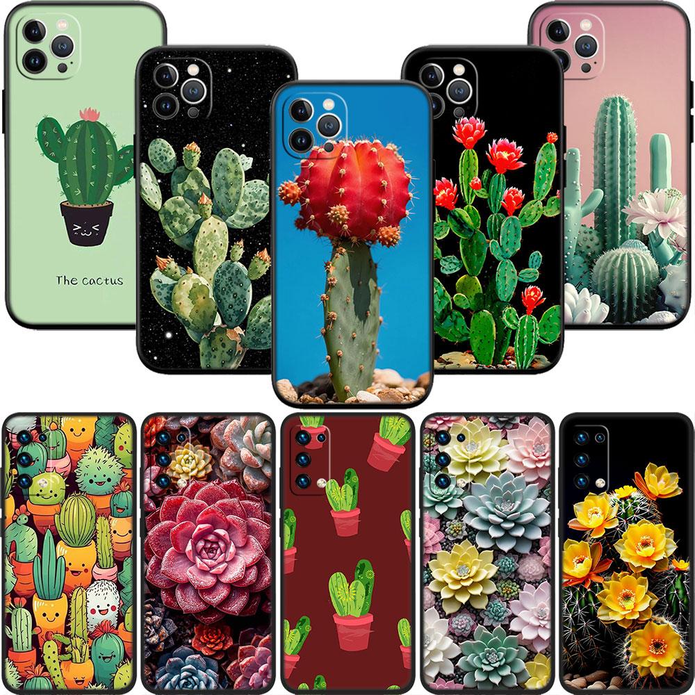 FM11 Cacti Succulent Phone Case for Motorola Edge 60 60s 70 G86 G56 G54 E14 G04S G45 G54 G64 S30 S50 X30 X40 X50 Pro Power