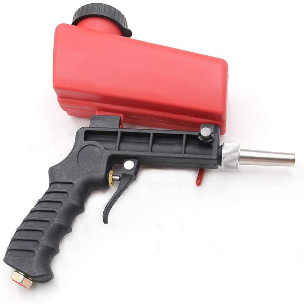 Pistolet Sableuse Pneumatique Professionnel – Sablage Air Abrasif, Buse 6.5 Mm, Réservoir 21 Lbs, Pour Métaux & Détails