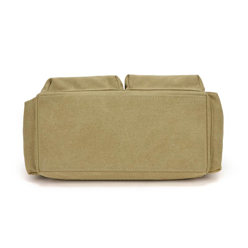 Dámská všestranná plátěná taška tote - Velkokapacitní crossbody batoh na cestování, nakupování a do kampusu