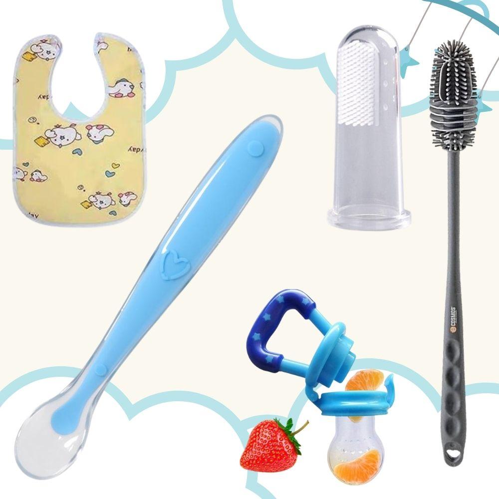 

Щетка для мытья бутылок Danda – Палочка для чистки из нержавеющей стали для детских бутылочек Pack of 5