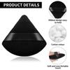 10/30/100Pcs Triangle Cosmetic Powder Pufff Reusable Daily Makeup Sponge Puff For Loose Powder Body Powder Cosmetic Foundation