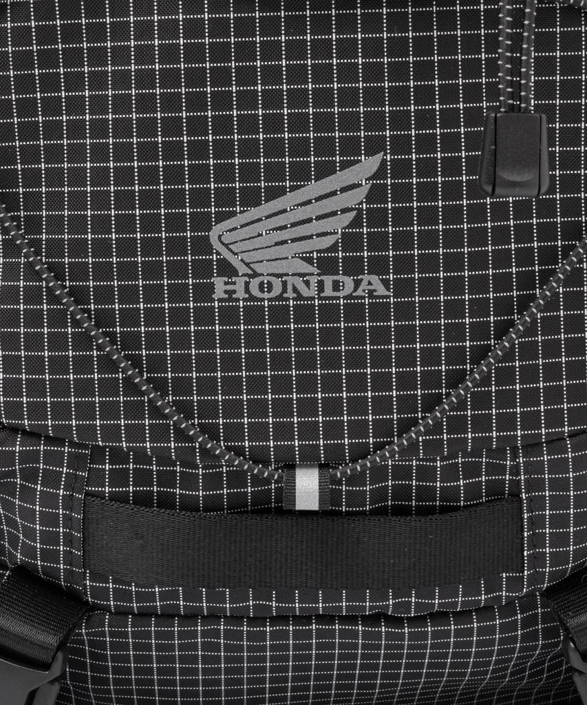 Phyps Motorcycle String Wing Logo Backpack Black