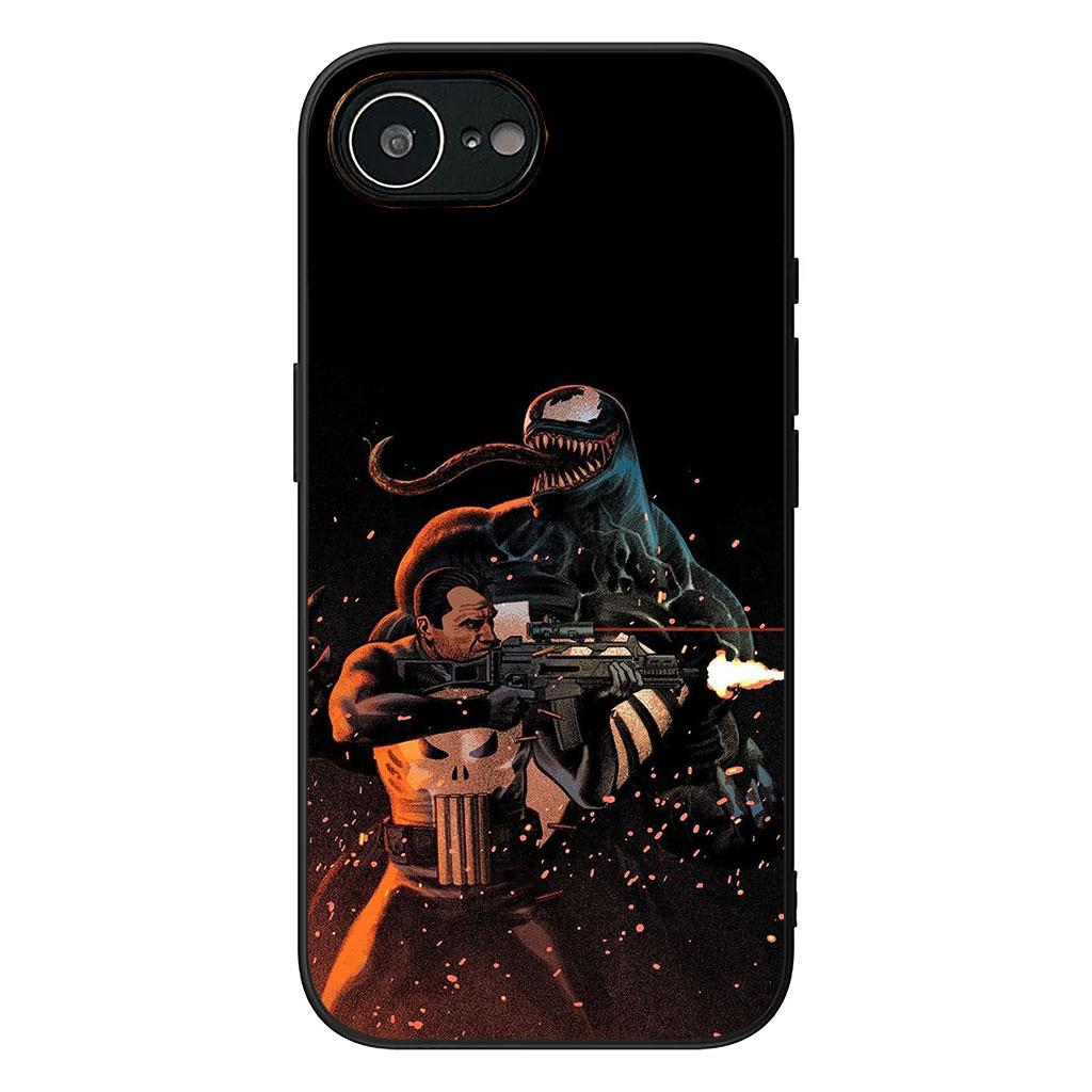 Die Marvel Punisher Schädel Hülle Handyhülle für Samsung Galaxy A56 A26 A36 A10 A20 A30 A31 A32 A50 A51 A52 A53 A33 A12 A14 Hülle