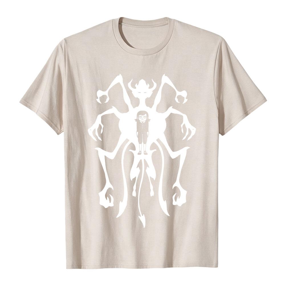 Haunted Hotel Graphic T-shirt Summer Women Men Soft Tees Streetwear Unisex O-neck Print Design Fashion Tshirts Cartoon Clothing