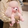 25cm Kawaii Cartoon Poodle Plush Toy Super Soft Dog Stuffed Pillow Toy Kids Dog Lovers Birthday Gift Home Sofa Decor
