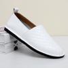 High Quality Genuine Leather Casual Shoes Light Non-slip Men's Driving Shoes Slip On Flats Handmade Elegantes Loafers Moccasins