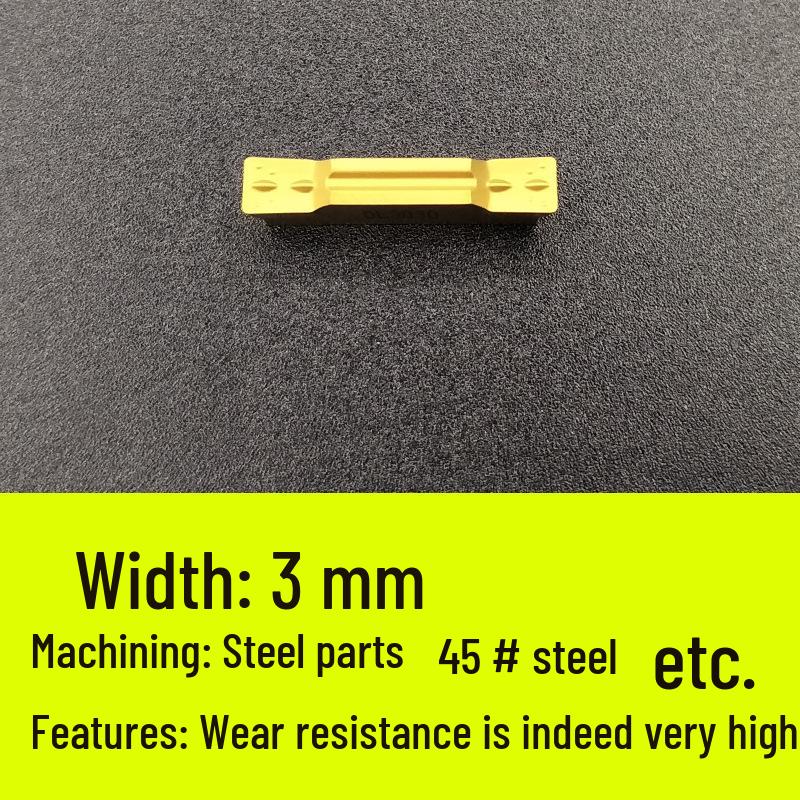 CNC Nut- und Abstechklingen: Edelstahl mggn/mgmn300/400 Einsätze