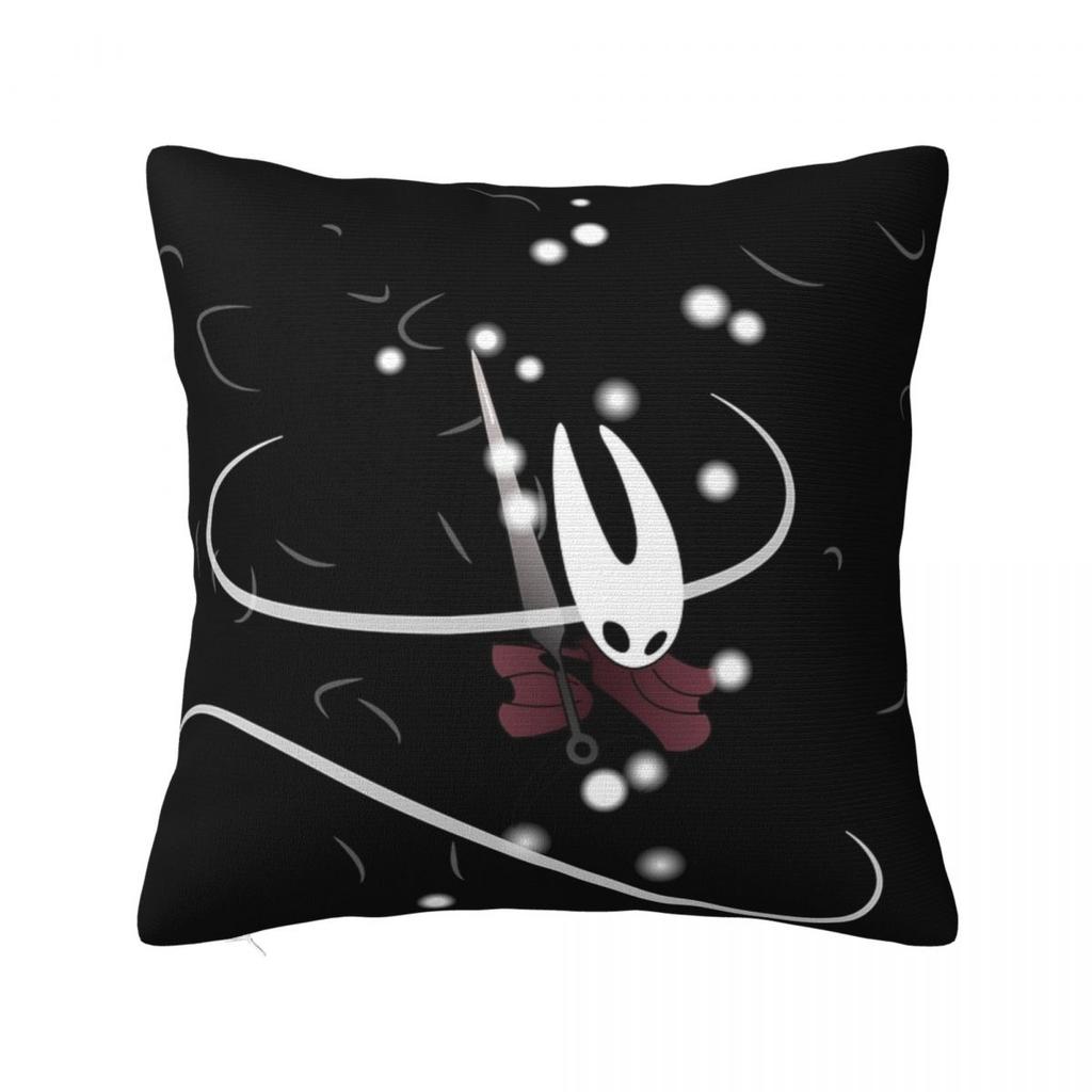 Hollow Knight Silksong Pillowcase Double-Sided Printing Polyester Cushion Cover Decor Throw Pillow Case Cover Bedroom Zipper