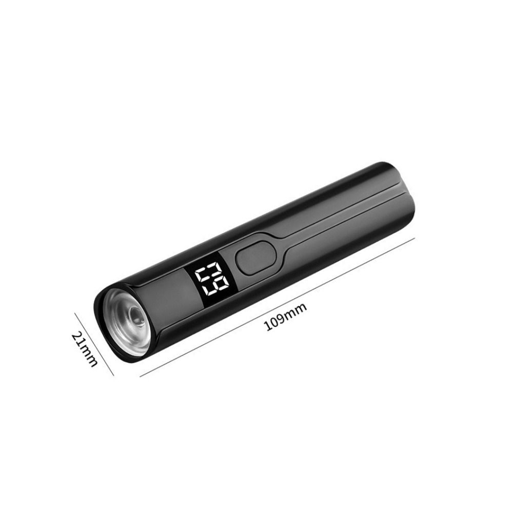 Rechargeable LED UV Nail Lamp Digital Display With Timing Function Mini Handheld Nail Dryer Quick Drying LED Nail Dryer Pen