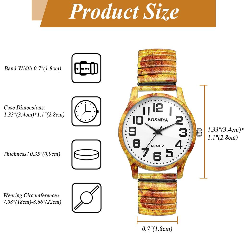 Niedliche antike analoge Uhr für Einheitsgröße Edelstahl Schlichte und stilvolle Quarzuhr Perfektes Geschenk für Tag Frauen Wasserdicht, Meiste, Armband, -