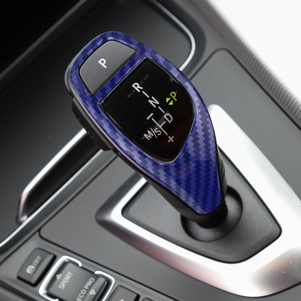 Car Gear Knob Shift Cover Sticker for BMW F30 F10 F32 F33 F31 F34 F06 F12 F25 F26 1 3 3GT 4 5 5GT 6 7 Series 13-17