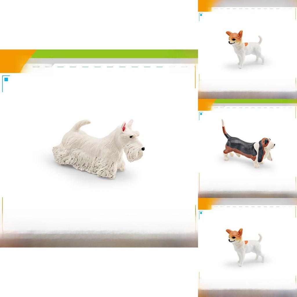 Corgi Pvc Dog Figure For Children Learning Playroom Decor With Durable Material