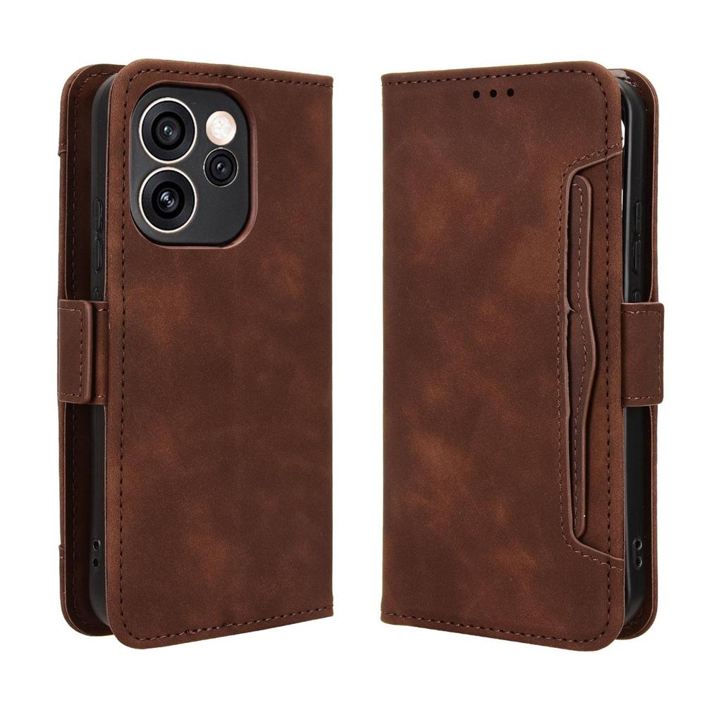 Custodia a Flip per OPPO Reno15 Pro 5G Custodia in Pelle [Flip Pelle Vintage] Portafoglio Antiurto Resistente Custodia per Telefono Retrò