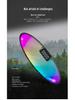 Portable Bluetooth 5.3 Speaker with Atmosphere Light, Alarm Clock, High-Quality Stereo, and Ultra-Long Battery Life