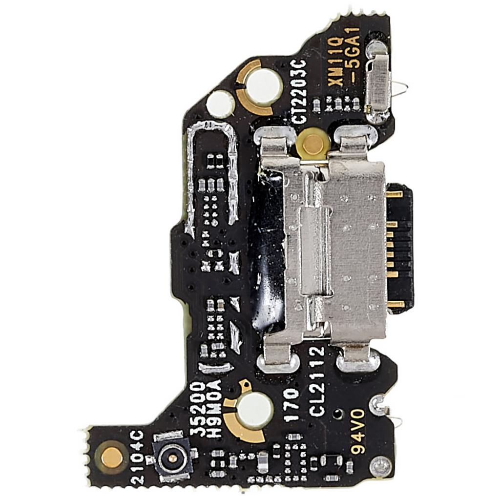 Für Xiaomi Mi 11 Lite 5G/Mi 11 Lite 4G M2101K9AG Baugruppe Ladeanschluss Flexkabel Ersatzteil (Unterstützt Schnellladen) (ohne Logo)