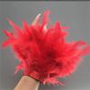 Fluffy Turkey Feathers Trim 4-6Inch Natural Ostrich Feather Ribbon Dress Sewing Craft DIY Wedding Clothing Sewing Decorations