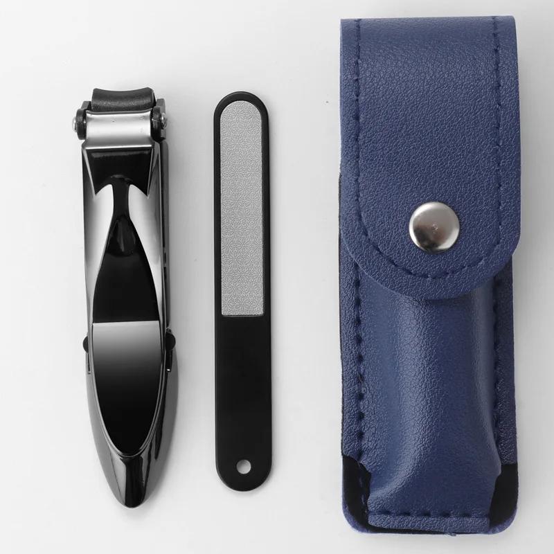 Nail Clippers Stainless Steel Anti Splash Fingernail Cutter Manicure Tools Bionics Design Nail Trimmer Pedicure Scissor