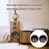High Performances Subwoofer Port Tube Bass Tube for Speaker Systems Large 99mm Vent Opening Enhances Low Frequencies