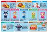 Anpanman Finger Puppet Series Full of Friends DX Set