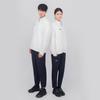 Under Armour Sports Series Womens Training Casual Versatile Knitted Stand Collar Jacket Unisex jackets White 24500402-100