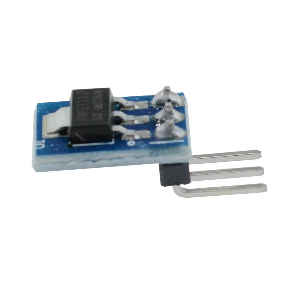 1 Stück 5V auf 3,3V DC-DC Step-Down Netzteil Buck-Modul AMS1117 800mA Automatisch Einstellbar Boost Board Startbegrenzungsspannung