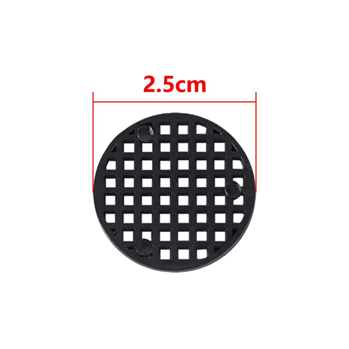 

50Pcs Flowers Pot Drainage Hole Grid Mats Diameter 2.5/4.5/7.5cm Round Bonsai Planter Bottom Mesh Pads Plants Ventilation Trays