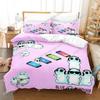 New 3D Print Anime Blue Hamham Bedding Set Bedroom Soft Modern Bedspreads Comefortable Duvet Cover Quilt Cover And Pillowcase