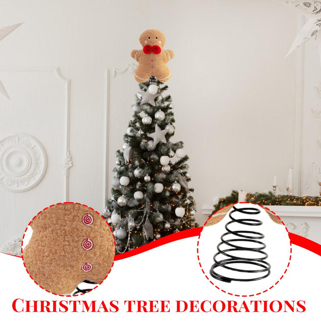 Gingerbread Mans Christmas Tree Decoration Christmas Atmosphere Decoration Gingerbread Mans Swinging Doll