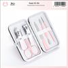 Jindajing 6-Piece Beauty Manicure & Pedicure Set: Nail Clippers, Eyebrow Trimmer, Nail File