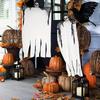 1pc, Halloween hanging decoration white, Halloween hanging, Halloween skeleton decoration, Halloween hanging decoration