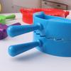 Manually Dumpling Maker Mold With Handle Dough Press Durable Plastic Multi-Color For Dumplings Cookies Pastry-Easy Use Kitchen