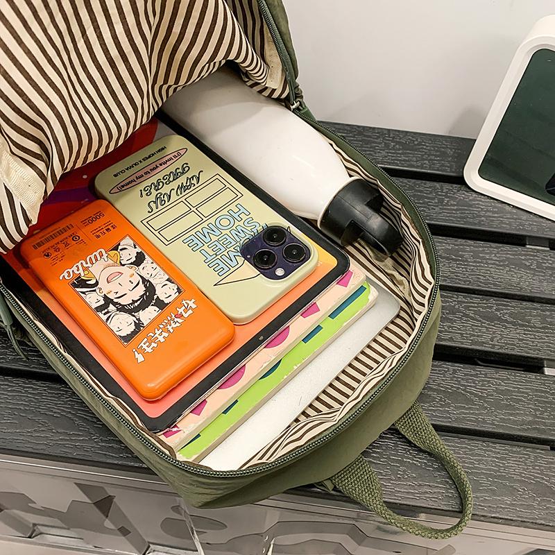 Women's Nylon Small Backpack Multi-Functional Chest Bag