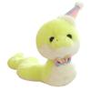 Birthday Snake Hat Animal Plush Toy Cartoon Stuffed Doll Room Gift Decoration