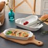 Western Style Ceramic Baking Dish - Oven Safe for Rice, Cheese, Pizza, and Pasta