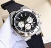 Jia Shi Jia 5500V Serie Automatische Leuchtende Herrenuhr mit Stahlarmband und Sechszeiger-Kalender